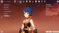 Xiangling's profile page (Image via Genshin Impact)
